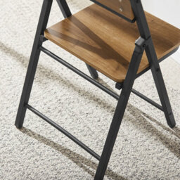 Sobuy Fst88-Pf, Folding Chair, Folding Kitchen Dining Chair Office Chair Desk Chair,neutral,w54Xd46Xh80 - thumbnail 6