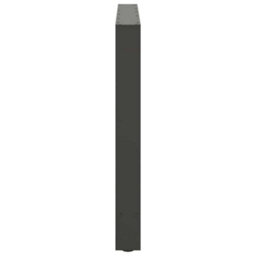 Berkfield Dining Table Legs Anthracite 2 Pcs 100X(72-73) Cm Steel - thumbnail 6