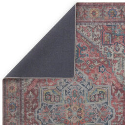 Traditional Persian Floral Abstract Bordered Easy To Clean Rug For Dining Room Bed Room And Living Room-120Cm X 170Cm - thumbnail 4