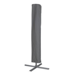 Dellonda 3M Banana Parasol/umbrella With Cover, Crank Handle, Grey - Dg264 - thumbnail 9