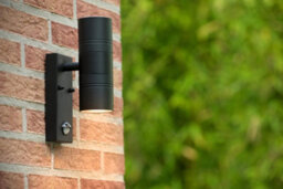 Lucide Arne Led Outdoor Up & Down Wall Light With Pir Sensor Black - thumbnail 3