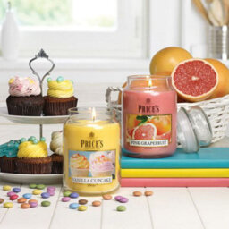 Price's Candles Prices Fragrance Collection Vanilla Cupcake Large Jar Candle - thumbnail 2