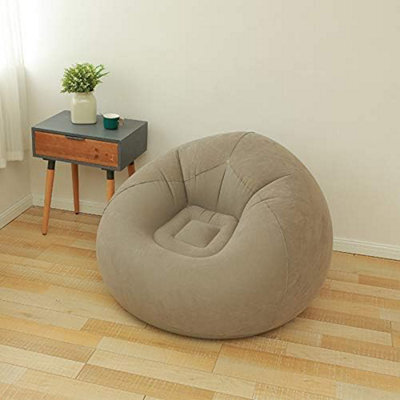 Large Lazy Inflatable Sofa Chairs Pvc Lounger Seat Bean Bag Sofas Pouf Puff Couch Tatami Living Room Supply Outdoor Camping - image 1