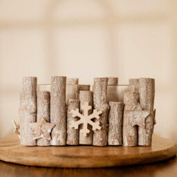 Christmas Tealight Candle Holder - Snowflake - thumbnail 5