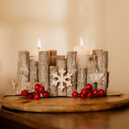 Christmas Tealight Candle Holder - Snowflake - thumbnail 8