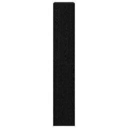Berkfield Modern Plant Stand Black Oak Engineered Wood 100X33X187,5 Cm - thumbnail 7