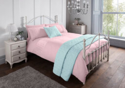 Smart Living Luxury Pinsonic Geometric Panel Duvet Cover With Pillowcases - thumbnail 2