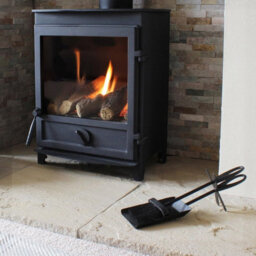 Storm Trading Group Fireside Ash Brush & Shovel Set Durable Fireplace Stove & Bbq Cleaner - thumbnail 6