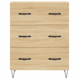 Berkfield Highboard Sonoma Oak 69.5X34X180 Cm Engineered Wood - thumbnail 8