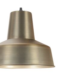 GoodHome Orous Geometric Satin Pewter Effect Led Pendant Ceiling Light, (Dia)320mm - thumbnail 4