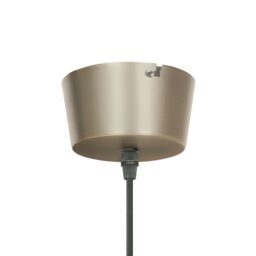 GoodHome Orous Geometric Satin Pewter Effect Led Pendant Ceiling Light, (Dia)320mm - thumbnail 5