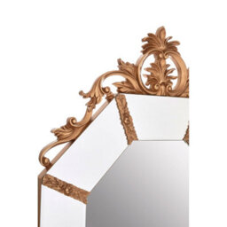 Orsina Wall Mirror With Gold Resin Frame - thumbnail 3