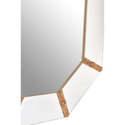 Orsina Wall Mirror With Gold Resin Frame - thumbnail 4