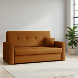 Viva Bis Iii Armchair With Sleep Function And Storage Orange - thumbnail 1
