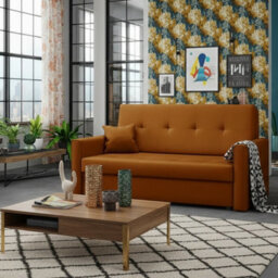 Viva Bis Iii Armchair With Sleep Function And Storage Orange - thumbnail 3