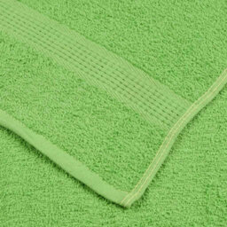 Walplus 8 Piece Towel Set Apple Green 360 Gsm 100% Cotton - thumbnail 6