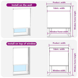 Vidaxl Roller Blind Blackout 100 X 175 Cm Off White - thumbnail 8