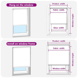 Vidaxl Roller Blind Blackout 100 X 175 Cm Off White - thumbnail 7