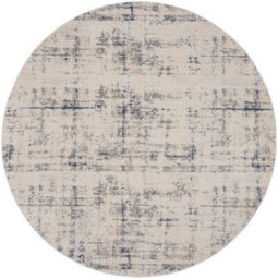 Ivory Blue Rug, 10mm Thickness Abstract Dotted Rug, Modern Stain-Resistant Rug For Bedroom, & Dining Room-120Cm X 180Cm - thumbnail 8