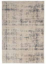 Ivory Blue Rug, 10mm Thickness Abstract Dotted Rug, Modern Stain-Resistant Rug For Bedroom, & Dining Room-120Cm X 180Cm - thumbnail 1