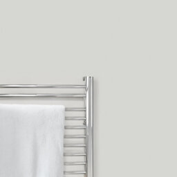 Rearo Selkie Mdf Bathroom Shower Wall Panel (H)2420mm X (W)1180mm X (D)11mm Tongue & Groove - Ash Matte Finish