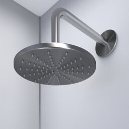 Rearo Selkie Mdf Bathroom Shower Wall Panel (H)2420mm X (W)1180mm X (D)11mm Tongue & Groove - Ash Matte Finish - thumbnail 5