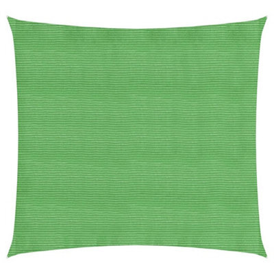 Berkfield Sunshade Sail 160 G/m2 Light Green 4.5X4.5 M Hdpe - image 1