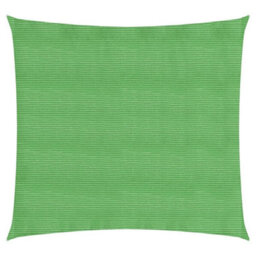 Berkfield Sunshade Sail 160 G/m2 Light Green 4.5X4.5 M Hdpe - thumbnail 1