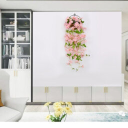 Artificial Hanging Flowers, Artificial Flowers In Hanging Baskets, On A Vine (2 Pieces) - thumbnail 4