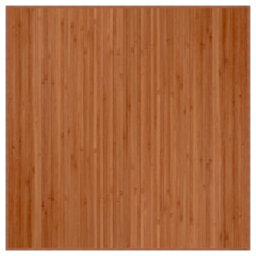 Berkfield Rug Square Brown100X100 Cm Bamboo - thumbnail 2