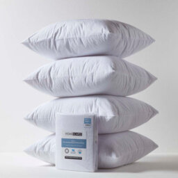 Homescapes Terry Towelling Waterproof Pillow Protectors 60 X 60 Cm, Pack Of 4 - thumbnail 1