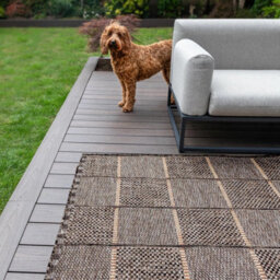Xample Concept Looms Sumac Mocha Indoor Outdoor Rug 240 X 300Cm Large Polypropylene Machine Woven Durable No Shedding Area Rug - thumbnail 4
