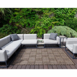 Xample Concept Looms Sumac Mocha Indoor Outdoor Rug 240 X 300Cm Large Polypropylene Machine Woven Durable No Shedding Area Rug - thumbnail 2