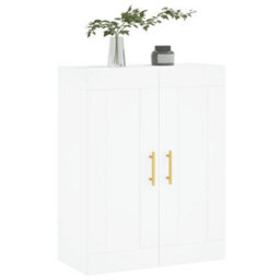 Berkfield Wall Mounted Cabinet White 69.5X34X90 Cm Engineered Wood - thumbnail 4