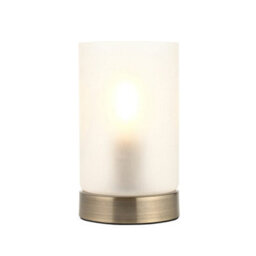 Pagazzi Lighting Pagazzi Kingsholm Antique Brass Touch Table Lamp - thumbnail 6
