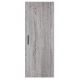 Berkfield Highboard Grey Sonoma 34.5X34X180 Cm Engineered Wood - thumbnail 6