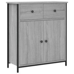 Berkfield Classic Sideboard Grey Sonoma 70X30X80 Cm Engineered Wood - thumbnail 1