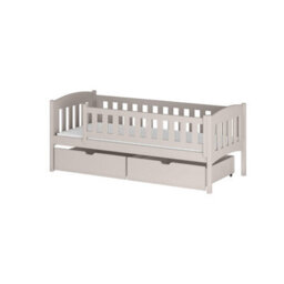 Arte Cashmere Wooden Single Bed Gucio With Storage W198Cm - Modern Bed With Adaptable Safety And Storage - thumbnail 2
