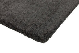 Charcoal Shaggy Modern Plain Easy To Clean Rug For Dining Room Bed Room And Living Room-80Cm X 150Cm - thumbnail 3