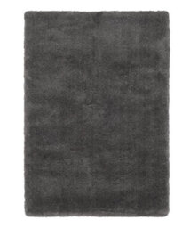 Charcoal Shaggy Modern Plain Easy To Clean Rug For Dining Room Bed Room And Living Room-80Cm X 150Cm - thumbnail 2