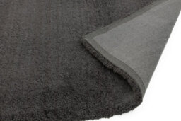 Charcoal Shaggy Modern Plain Easy To Clean Rug For Dining Room Bed Room And Living Room-80Cm X 150Cm - thumbnail 5