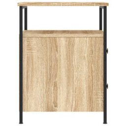 Berkfield Bedside Cabinets 2 Pcs Sonoma Oak 44X45X60 Cm Engineered Wood - thumbnail 8