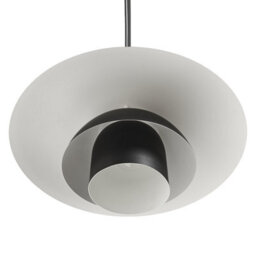 Wyld And Coco Mid-Century Tiered Pendant Lamp Black Matt Iron For Kitchen And Dining, W36 X D36 X H153Cm - thumbnail 6