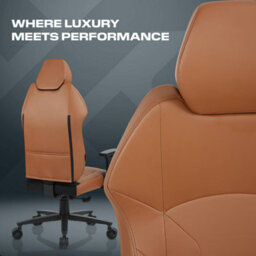 Xrocker Elara Executive Office Gaming Chair - Tan - thumbnail 6