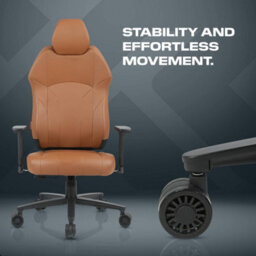 Xrocker Elara Executive Office Gaming Chair - Tan - thumbnail 7