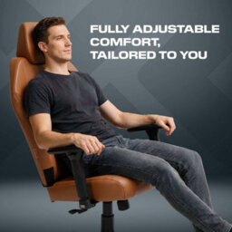 Xrocker Elara Executive Office Gaming Chair - Tan - thumbnail 2