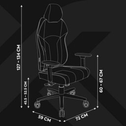 Xrocker Elara Executive Office Gaming Chair - Tan - thumbnail 8