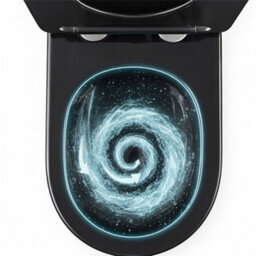 Toilet Bowl Rea Carlo Mini Tornado Black/brushed Gold - thumbnail 6