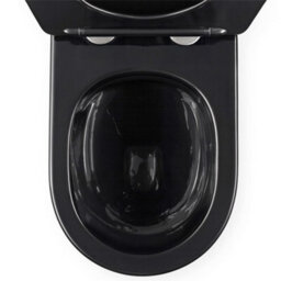 Toilet Bowl Rea Carlo Mini Tornado Black/brushed Gold - thumbnail 3