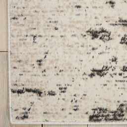 Ivory/grey Luxurious Modern Abstract Easy To Clean Rug For Bedroom & Living Room-117Cm X 178Cm - thumbnail 3